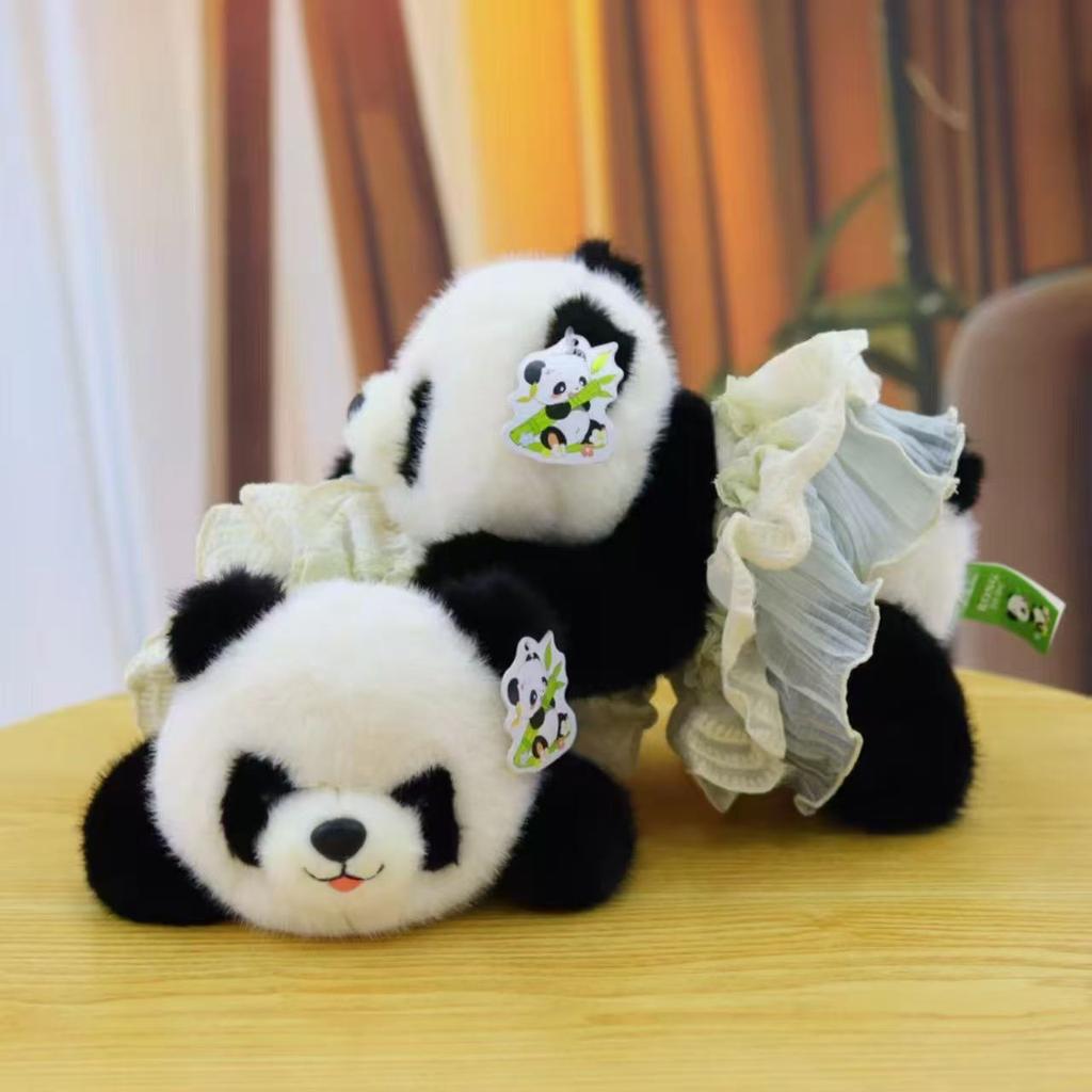 Cute Giant Panda Doll Plush Toy National Treasure Panda Doll Chengdu Rag Doll Travel Souvenir Gift
