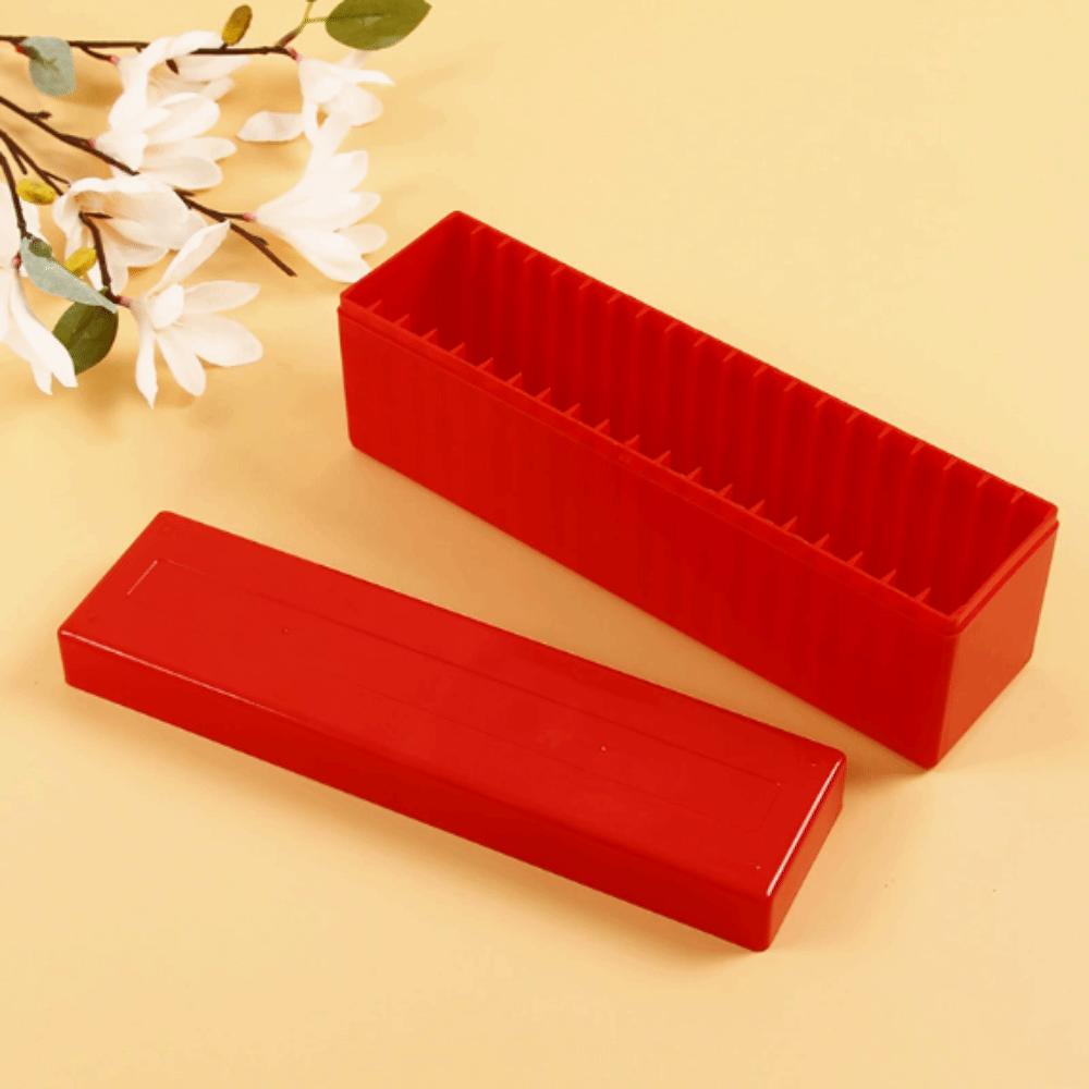 

Новий пластиковий кейс для зберігання монет на 20 слотів, вітрина для колекцій, коробки для зберігання сувенірних монет, коробка для зберігання монет у капсулах, нумізматична вітрина червоний