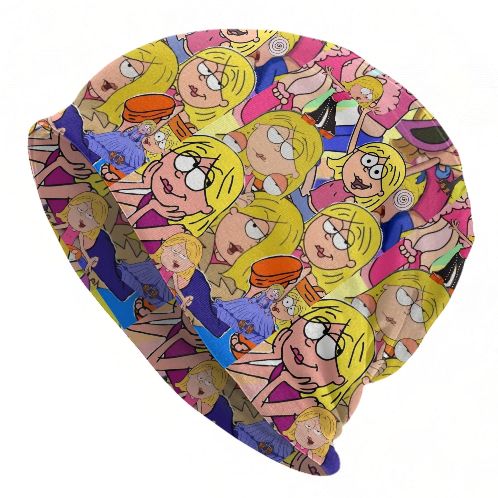 

Hilary Duff The Lucky Me Tour Skullies Beanies Hat Summer Unisex Street Caps Warm Thermal Elastic Bonnet Hats One Size
