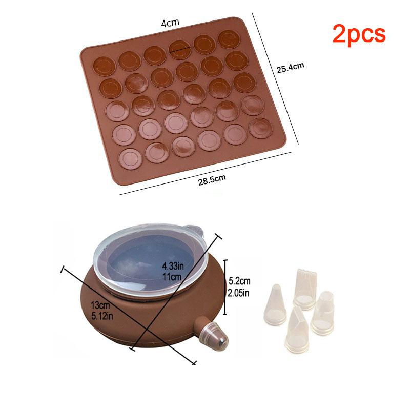 48/30 Löcher Antihaft Silikon Macaron Macaroon Gebäck Ofen Backform Blattmatte DIY Form Nützliche Werkzeuge Kuchen Backgeschirr Kuchenform