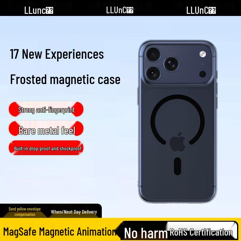 Langke Магнитный Ультратонкий Чехол Magsafe для iPhone iPhone 17 Pro