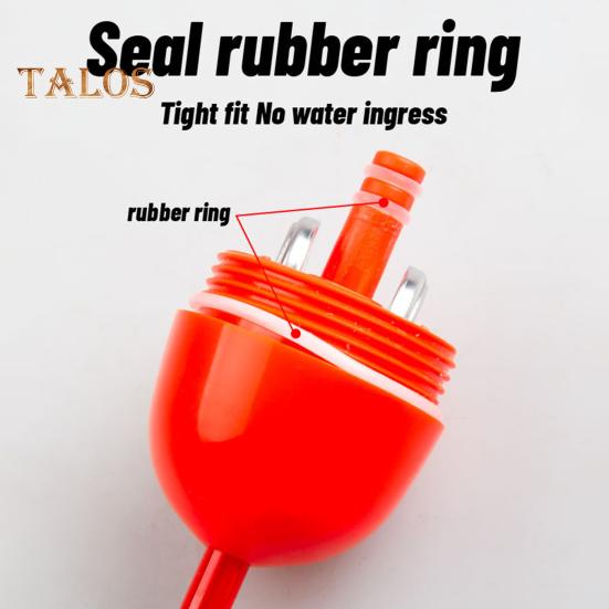 Elektronischer Angelschwimmer mit großer Wurfweite, leicht, gut sichtbar, Auftriebskugel, Boje, Bobber-Schwimmer mit langem Schwanz, Salzwasser-Süßwasserangeln