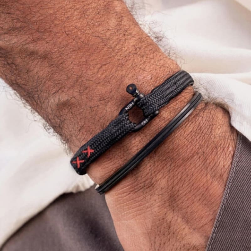 PIG & HEN Vicious Big Bracelet XXX - Black X Black