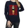 Elf Damen/Damen Buddy Santa Scream Sweatshirt