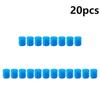 4-40pcs Luminous Valve Caps Fluorescent Night Glowing Car Motorcycle Bicycle Bike Night Colorful Glowing Valve Caps Universal