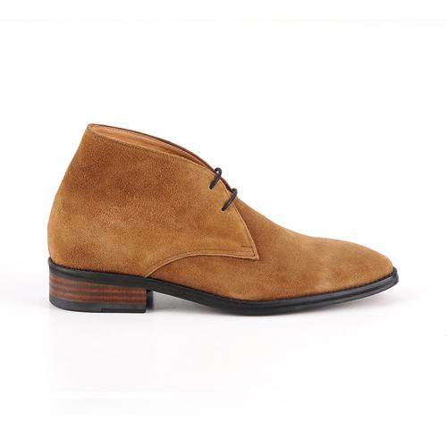 Roshoeman 7002 Chukka Boots Light Brown Suede