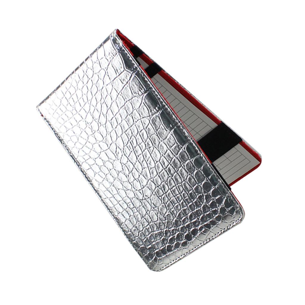 Golf Score Counter Card Holder 18x11cm Durable Multipurpose Yardage Book Cover