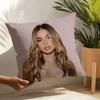 Addison Rae Pillow Case Linen Cushion Covers For Decorative Sofa Home Pillows Case Car Chair Pillows Cases