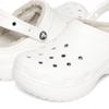 Crocs Sapato feminino S classic plataforma forrado com pele para ambientes internos 207938 100