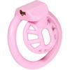 FREDORCH 2022 Super Small Penis Ring Sissy Chastity Cage,Locked In Male Chastity Device with 4 Base Ring (L-Large, Black)