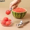 1PC Long Handle Spoon Stainless Steel Dual-purpose Ice Cream Scoop Ice Cream Scooper Multifunctional Fruit Scoop Kitchen Supplie