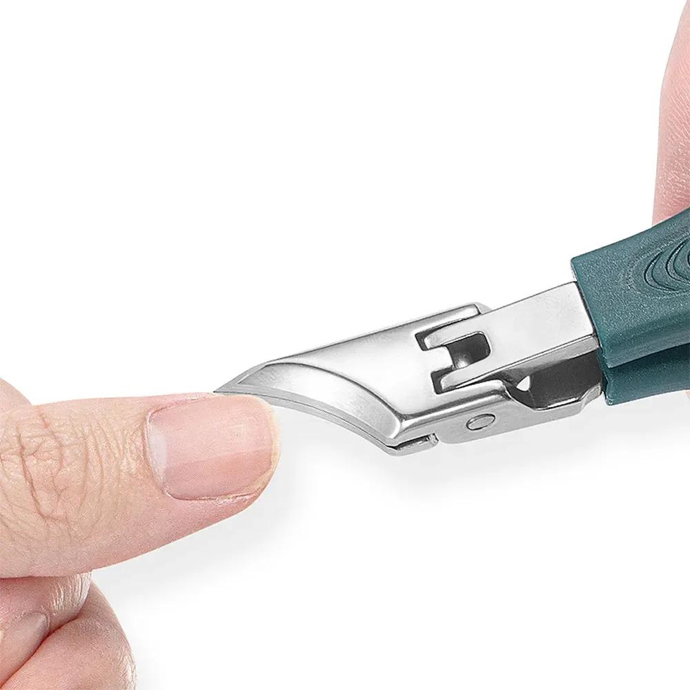 Obcinaczki do paznokci duży otwór Ostra i skośna szczęka Obcinaczki do paznokci Do grubych wrastających Szeroka szczęka skośna szczęka grube cążki do paznokci u stóp