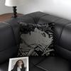 BBerserk Comic Cushion Cover Natural Linen Organic Fabric DoubleSided Printing Sofa Home Decor Gift Pillow Case