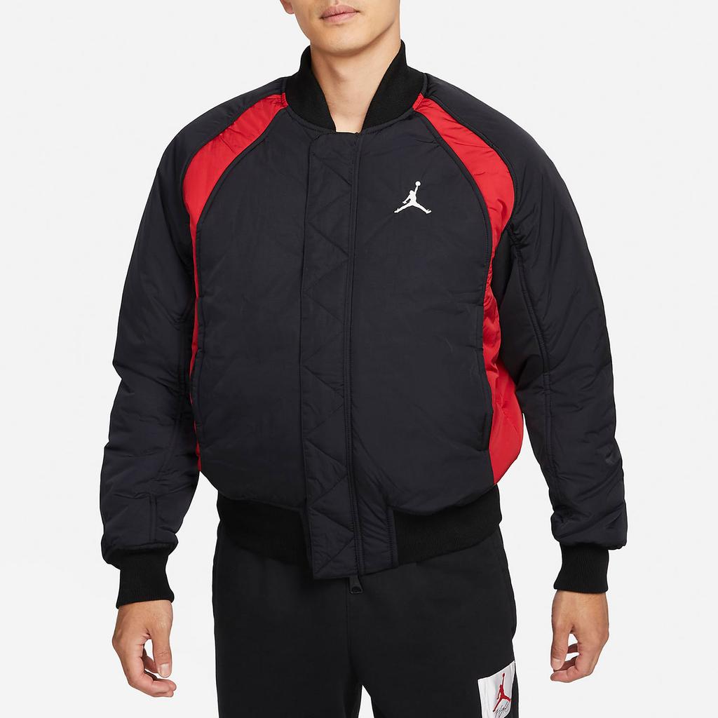 Jordan Essentials MA-1 Reversible Flight Bomber Jacket With Rib Collar Men Jackets Black DA9797-010