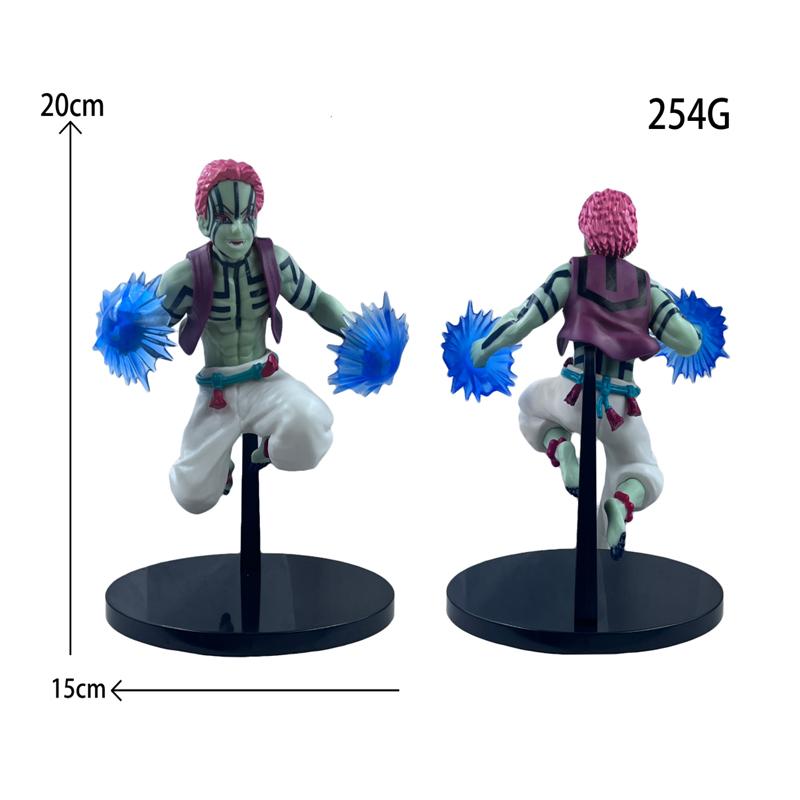 Anime Demon Slayer Akaza Model Action figure toys no box