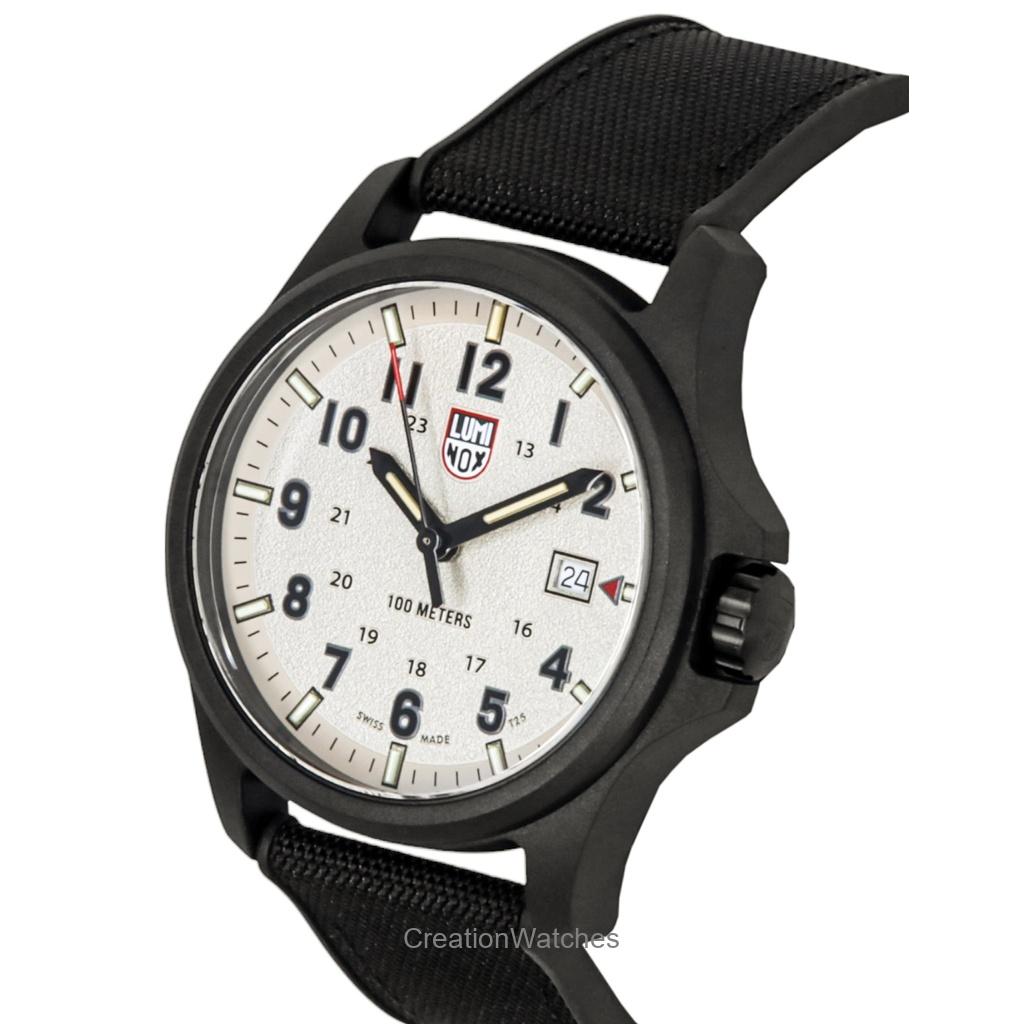 Luminox Atacama Field Black Rubber Strap Grey Dial Quartz XL.1971.SET 100M Men's Watch With Extra Strap