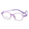 Baby Kids Oval Glasses 3-6 Years Anti Blue Light Glasses Frame Boys Girls Prescription Myopic Hyperopia Graduated Glasses