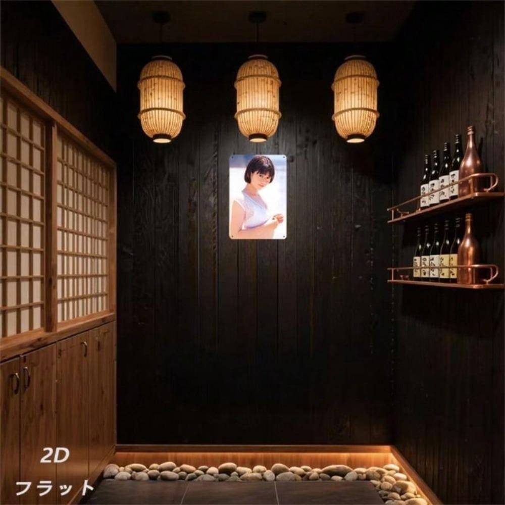 Retro Anime Metal Plaque 20x30cm Bedroom Wall Decor