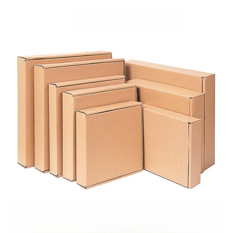 Multi Size Brown Kraft Paper Gift Box Christmas Cookies Candy Packaging Boxs Wedding Gifts Corrugated Box MailersBrown Cardboard Shipping Case 20pcs