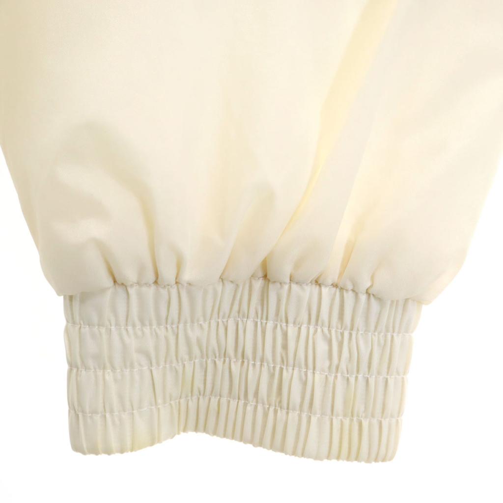 Mobil-F1 90s Old Company Jacket L white Hooded Men's Used