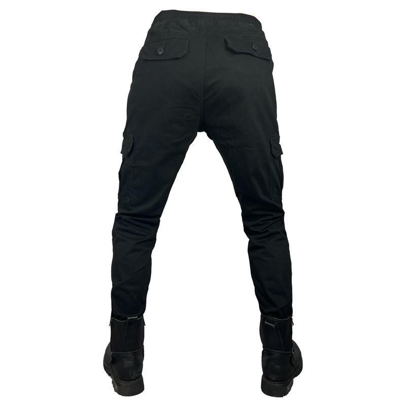 Mens Motorcycle Racing Pants With Knee Protection Slim Fit Tactical Riding Trousers Street Track Use