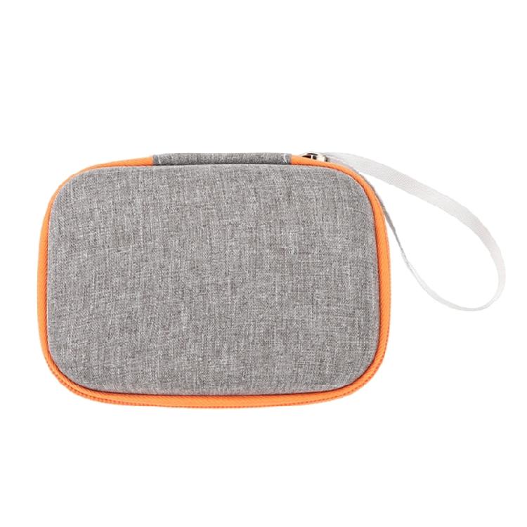 

Portable Shockproof EVA Pouch for Small Sound Devices Soft Interior Scratch Resistant Exterior Travel Friendly Organizers 1