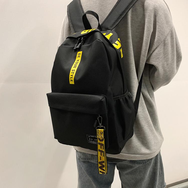 Studentský batoh Oxford Schoolbag Lehký Velkokapacitní měkký ramenní popruh Módní potisk Multifunkční batohy