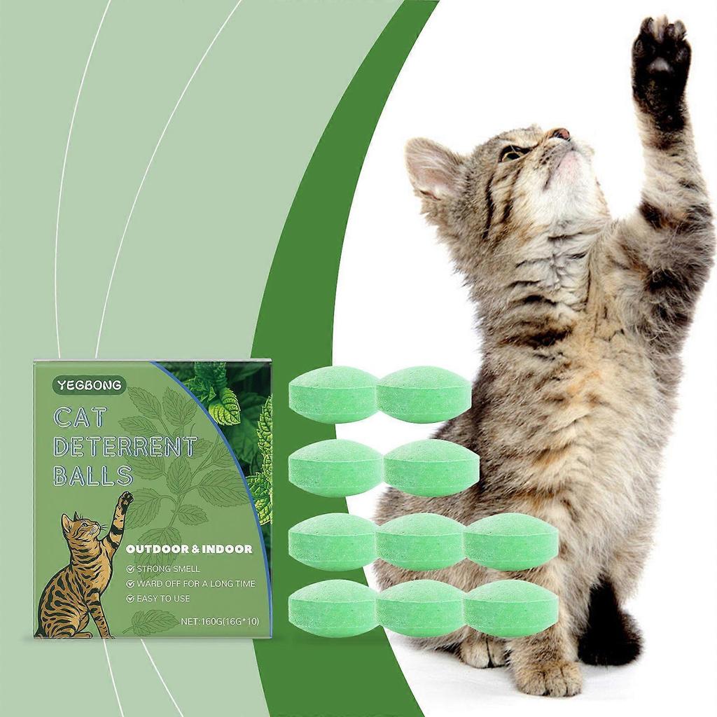 Yegbong Convenient Cat Drive Pills Indoor And Outdoor Anti-Cat Scratching Home Anti-Mess Urine Daily Home Repellent Pills