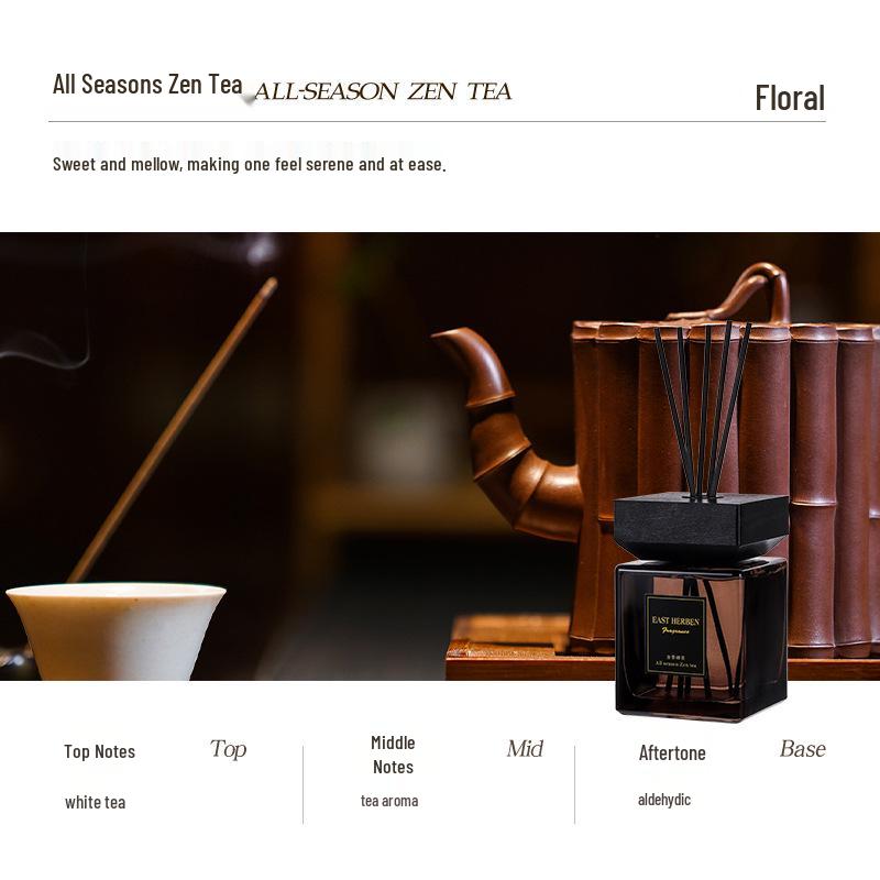 500ML Rattan Aroma Diffuser with Wooden Lid: Long-Lasting Scent for Home, Hotel, or Living Room.