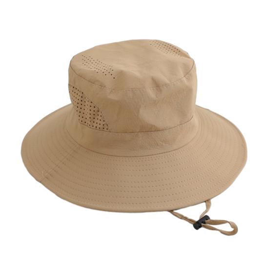 Sunshade Bucket Hat Foldable Quick Dry Western Style Hat Lightweight хаки