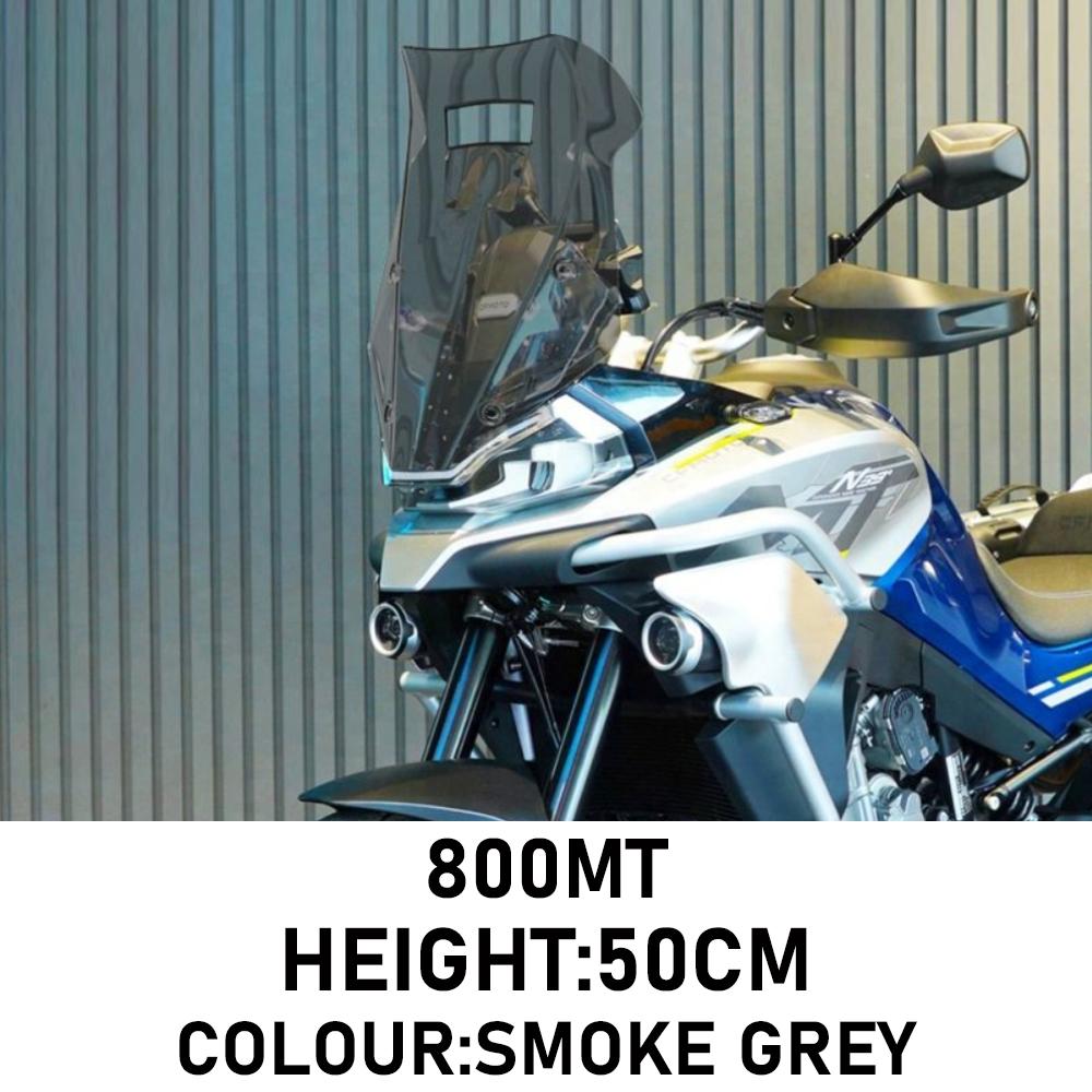 800 MT New Motorcycle Front Windshield Deflector For CFMOTO 800MT MT800 Windscreen Wind Deflector Heightened Wind Screen