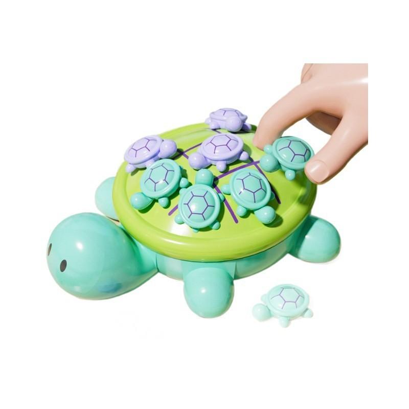 Tortoise Magnetic Tic Tac Toe Game For Kids Educational Interactive Toy