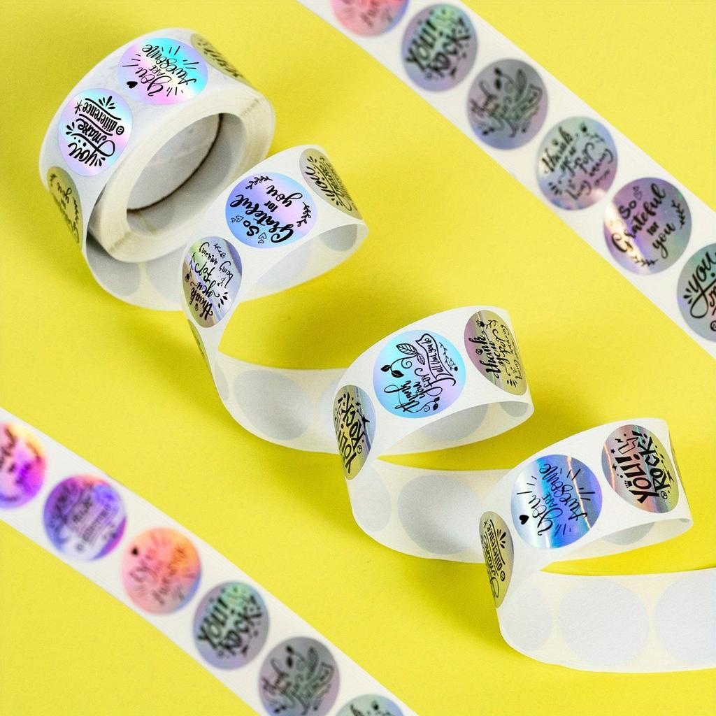 500 buc/Rola Autocolante cu Fonturi Artă Lingvistică Motivațională Laser pentru Chitară Skateboard Sticle de Apă Bară de Protecție Cască Snowboard Laptop Husă Telefon Frigider