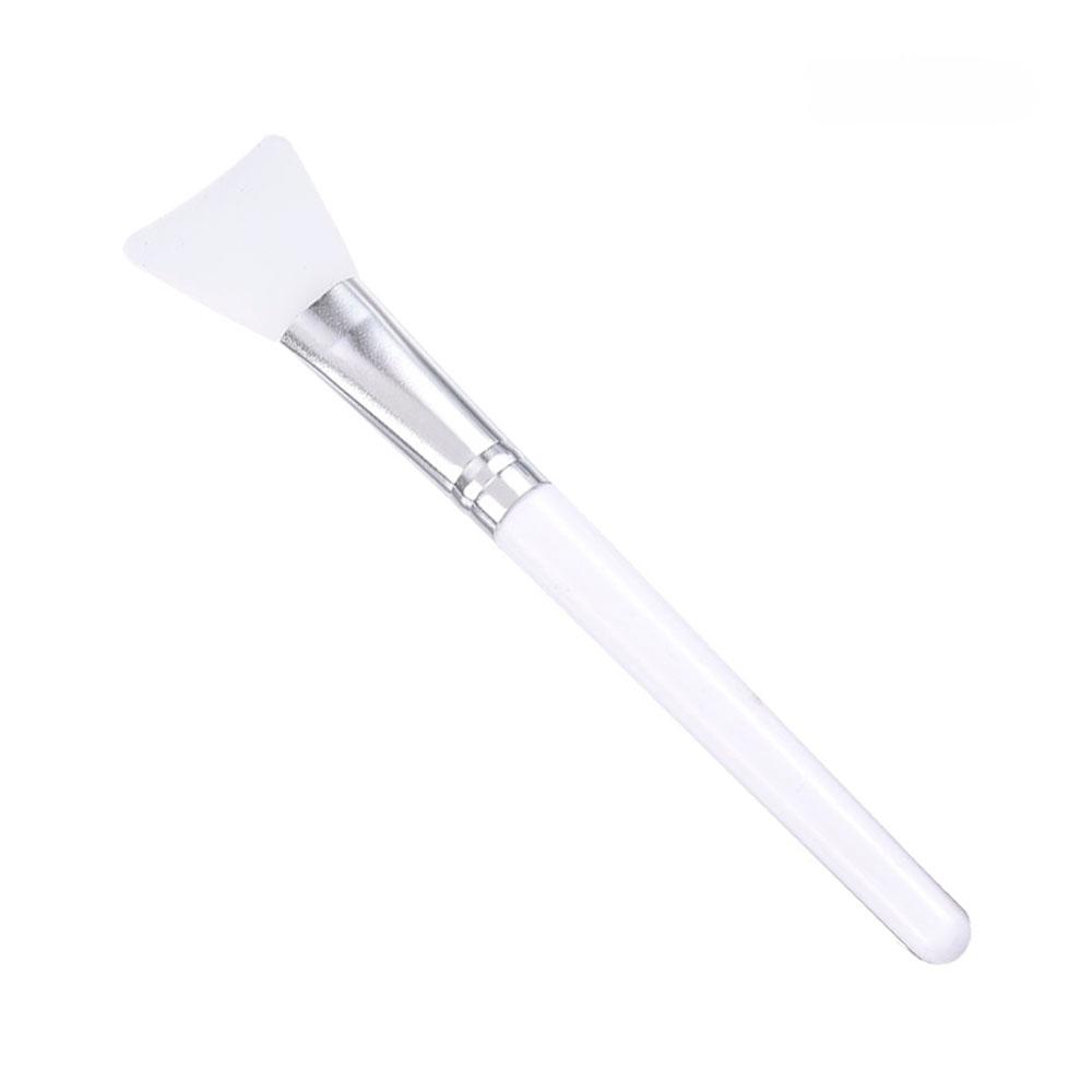 4 bucăți/set perie pentru mască facială din silicon pentru machiaj alb Perii profesionale pentru cremă cu noroi DIY pentru îngrijirea pielii gel pentru fond de ten Instrument cosmetic pentru frumusețe