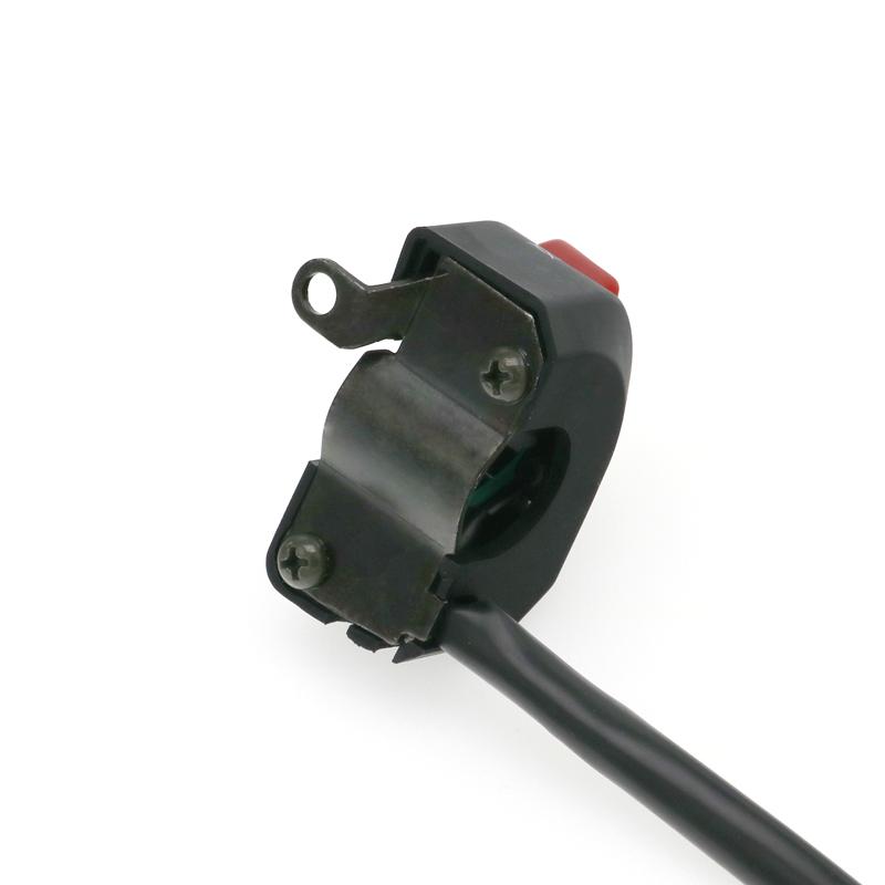 LMoDri Motorrad 7/8" 22mm Lenkerschalter 12V Halterung Scheinwerfer Nebelscheinwerfer Hupe EIN AUS Start Kill
