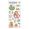 Adorable Animal Girl Stickers for Journals, Luggage, Phones, Bottles - Waterproof & Creative DIY Decor