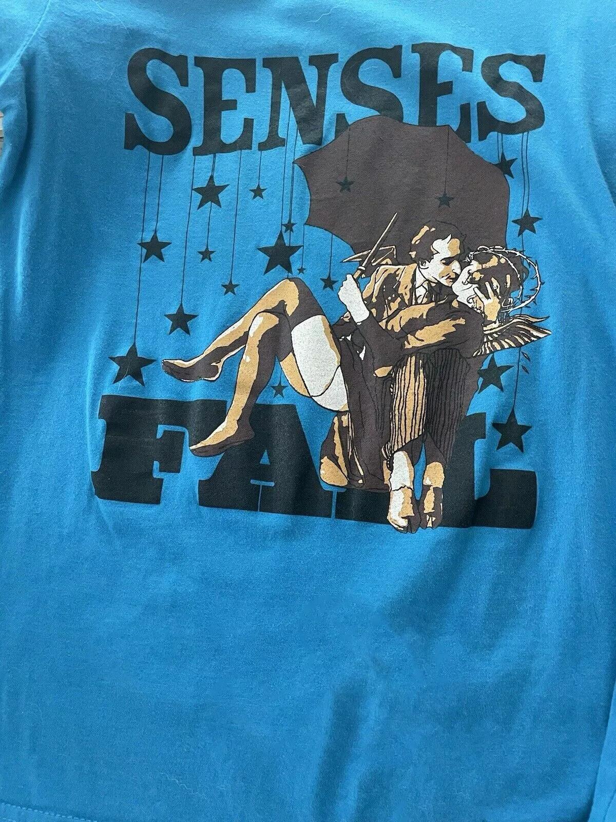 Senses Fail Autographed Warped Tour T-shirt Classic Unisex Tee XXXL
