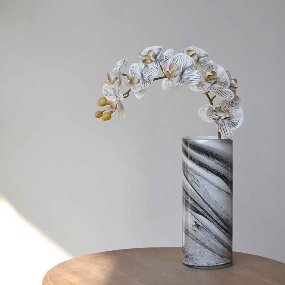 Einzelner Ast Simulation Schmetterlingsorchidee Mottenorchidee Plastikblumenstrauß Heimdekoration