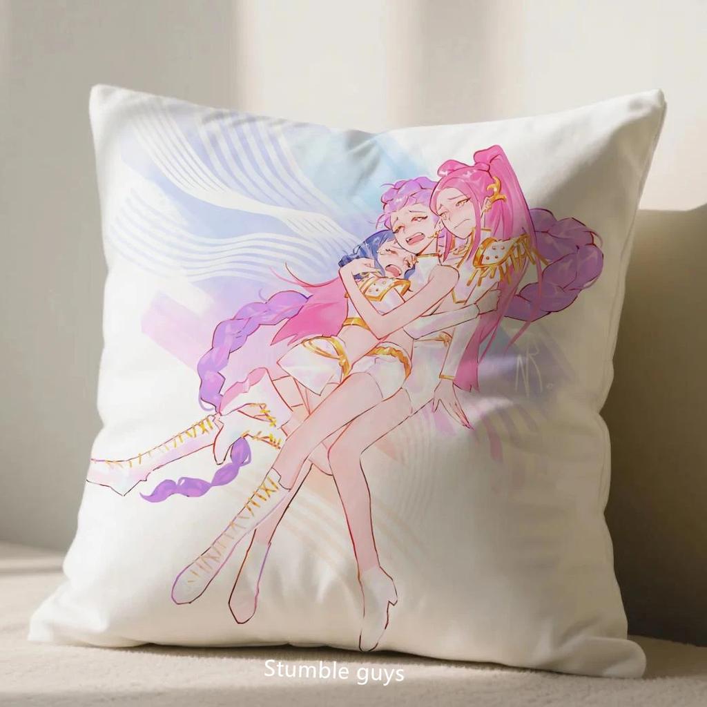Kpop Dämonenjäger Sofa 45x45cm Kissenbezug Anime Kissenbezug Dekoration
