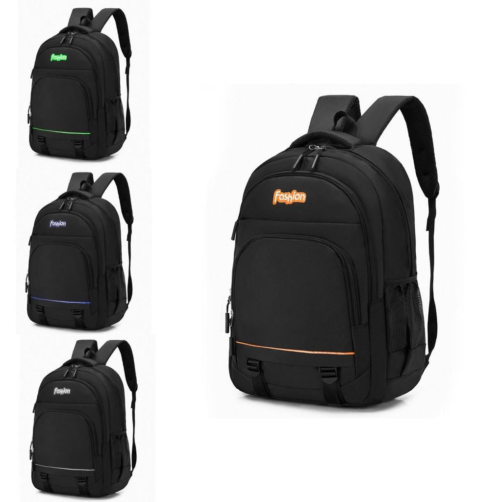 Oxford Unisex Fabric Backpack With Compartment For College Students Essentials