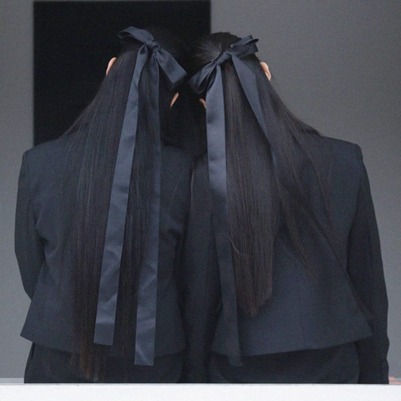 UGLYSHADOW RIBBON HAIR PIN