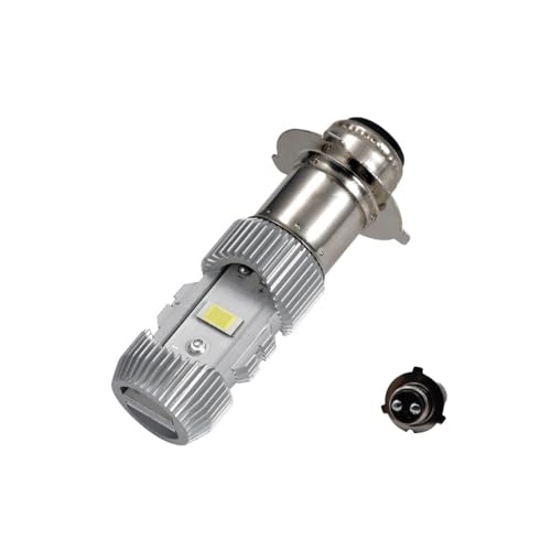 HADUDU LED Headlight Bulb Hi/Lo Switching 12V-85V/20W 6000K 2000lm (PH12 Equivalent) White