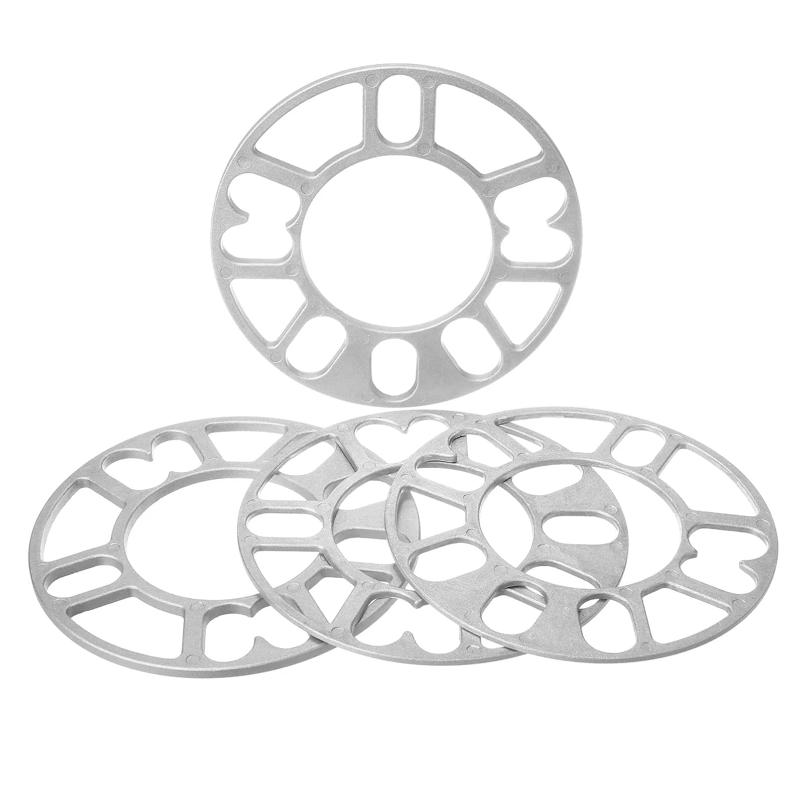 

Wheel Spacer with Hub, Wide Tread Spacer, 0.4 inch (10 mm), 4 Hole 5