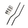Sistema di Stabilizzazione Kayak Kit Braccio Stabilizzatore Outrigger Regolabile in Alluminio per Piattaforma Galleggiante Barca Stabilità