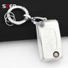 Tpu Car Folding Key Case Cover For Citroen C2 C3 C4 C5 C6 Xsara Berlingo For Peugeot 207 307 308 407 607 807 Holder Fob Keychain