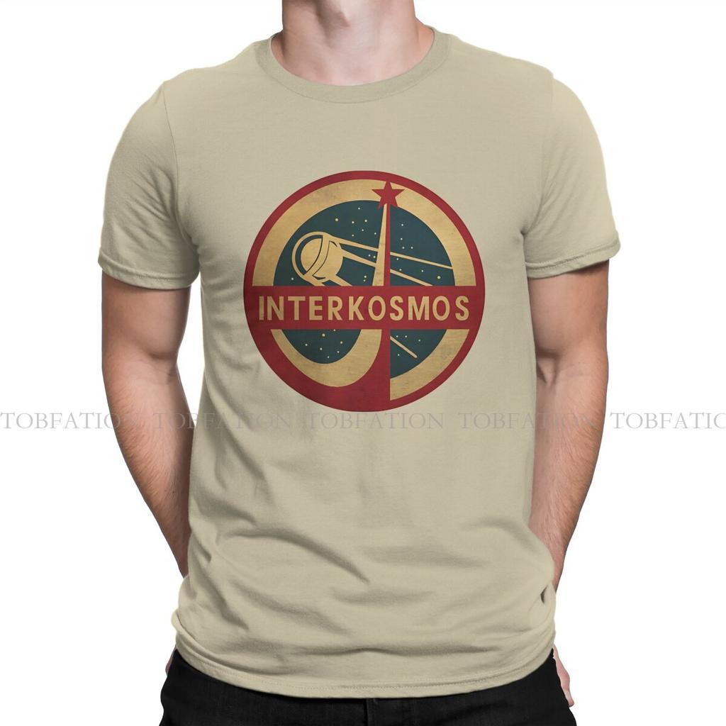 Cccp Ussr Russian Soviet Union Space Program Sputnik Satellite Tshirt Unisex Tops Vintage Summer Short Sleeve 100 Cotton T Shirt