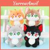 Fluffy Wolf Plush Toy Cute Fox Doll Soft Keychain Perfect For Gifts