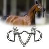 Competition Grade Horse Bit Equipped with Shocked Absorbing Silicones Ideal for Precise Commands During Event