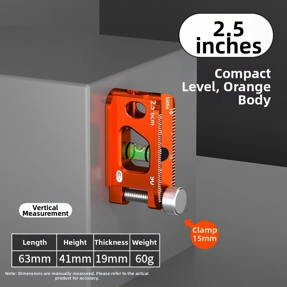 Heavy Duty Magnetic Pipeline Level Multi-Function Multi-Angle Bubble Level for Construction Site