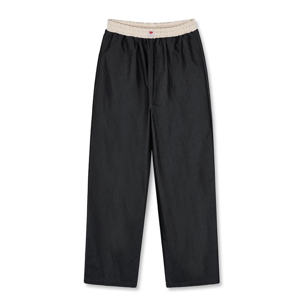NAKED SURF CLUB Bio Cotton Wide Pants (Black)